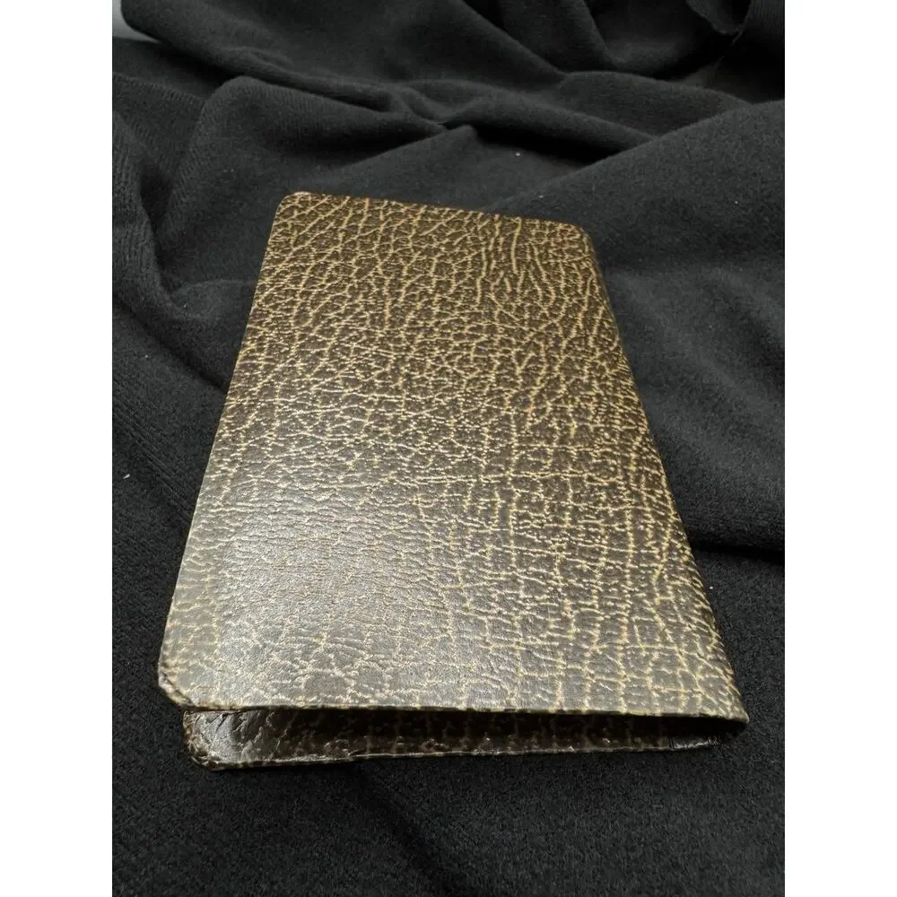 New Testament Psalms Proverbs Brown Pocket Size Gideons Bible